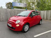 Used Fiat 500 Pop 69 HP (50 kW) 2014 Red Hatchback