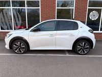 Used Peugeot e-208 GTi 100 kW (136 HP) 2020 White Hatchback