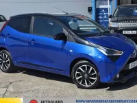 Used Toyota Aygo Trend 72 HP (52 kW) 2021 Blue Hatchback
