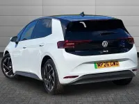 New VW ID.3 Pro 147 kW (201 HP) 2026 Glacier white with solid black roof Hatchback