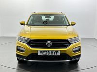 Used VW T-Roc SE 150 HP (110 kW) 2020 Yellow SUV