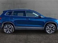 Used Skoda Karoq SE L 110 HP (80 kW) 2023 Petrol blue metallic SUV