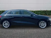 New Audi A3 e-tron Sport 2026 Mythos black, metallic Hatchback