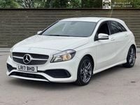 Used Mercedes A180 AMG line 109 HP (80 kW) 2017 White Hatchback