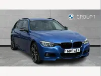 Used BMW 335 M Sport 313 HP (230 kW) 2019 Blue Estate