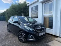 Used Peugeot 108 Allure 72 HP (52 kW) 2018 Black Hatchback
