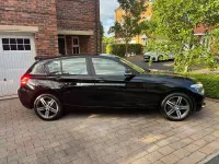 Used BMW 118 Sport Line 150 HP (110 kW) 2017 Black Hatchback