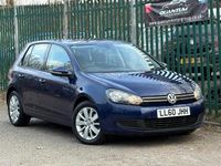 Used VW Golf VI Match 105 HP (77 kW) 2011 Blue Hatchback