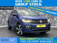 Used VW T-Cross R-line 115 HP (84 kW) 2020 Blue SUV