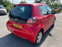 Used Toyota Aygo 2009 Red Hatchback