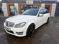 Used Mercedes C350 2011 White Estate