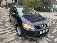 Used VW Sharan S 140 HP (102 kW) 2011 Blue MPV