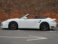 Used Porsche 997 Turbo 500 HP (367 kW) 2009 White Cabriolet