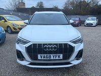 Used Audi Q3 S-Line 150 HP (110 kW) 2019 White SUV