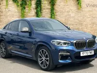 Used BMW X4 Shadowline 326 HP (239 kW) 2020 Blue SUV
