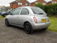 Used Nissan Micra SE 80 HP (58 kW) 2003 Silver Hatchback
