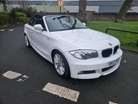 Used BMW 118 Cabriolet M Sport 2013 White Cabriolet