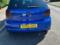 Used VW Polo Match 70 HP (51 kW) 2012 Estoril blue Hatchback