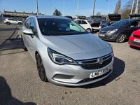 Used Vauxhall Astra Design Edition 110 HP (80 kW) 2017 Silver Estate