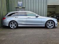 Used Mercedes C200 AMG line 184 HP (135 kW) 2014 Silver Estate