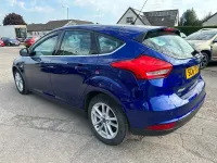 Used Ford Focus Zetec 2016 Blue Hatchback