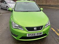 Used Seat Ibiza FR 90 HP (66 kW) 2016 Green Coupe