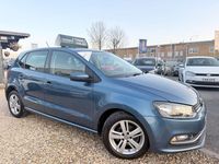 Used VW Polo Match 2016 Blue Hatchback