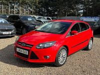 Used Ford Focus Zetec 125 HP (91 kW) 2014 Red Hatchback