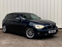 Begagnad BMW 116 2012 Blå Halvkombi