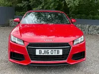Used Audi TT Roadster S-Line 226 HP (166 kW) 2016 Red Cabriolet