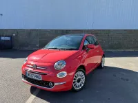 Used Fiat 500 Lounge 2017 Pink Hatchback