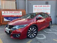 Używany Honda Civic SE Plus 2016 Czerwony Hatchback