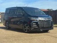 Used Toyota Alphard 182 HP (133 kW) 2023 Black MPV
