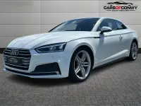 Used Audi A5 S-Line 190 HP (139 kW) 2020 White Coupe