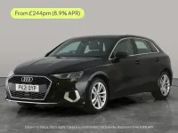 Used Audi A3 Sportback Sport 110 HP (80 kW) 2021 Black Hatchback