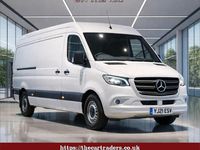 Begagnad Mercedes Sprinter Progressive 2021 Vit Van