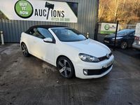 Used VW Golf Cabriolet S 2014 White Cabriolet