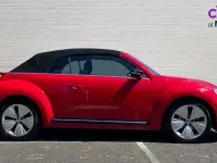 Used VW Beetle Sportline 140 HP (102 kW) 2014 Tornado red black hood Hatchback