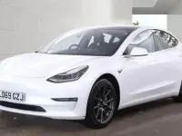 Used Tesla Model 3 Long Range AWD 366 kW (498 HP) 2019 White Sedan