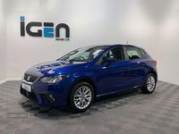 Used Seat Ibiza SE Technology 95 HP (69 kW) 2020 Blue Hatchback