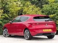 Used Seat Leon XCELLENCE Lux 150 HP (110 kW) 2021 Red Hatchback