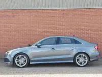 Usado Audi A3 S-Line 150 CV (110 kW) 2019 Gris Berlina