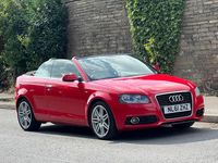 Begagnad Audi A3 Cabriolet S-Line 105 HK (77 kW) 2011 Röd Cab