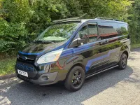 Used Ford Transit Custom Limited 125 HP (91 kW) 2014 Black Van