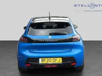 Used Peugeot e-208 GT-line 98 kW (134 HP) 2020 Blue Hatchback