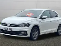 Used VW Polo R-line 116 HP (85 kW) 2020 White Hatchback