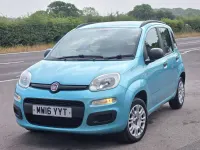 Used Fiat Panda Easy 85 HP (62 kW) 2016 Blue Hatchback