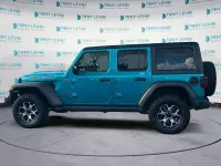 Begagnad Jeep Wrangler Rubicon 272 HK (200 kW) 2021 Turkos SUV