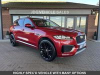Used Jaguar F-Pace S 380 HP (279 kW) 2016 Red SUV