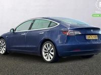 Used Tesla Model 3 Standard Range 239 kW (325 HP) 2020 Blue Sedan